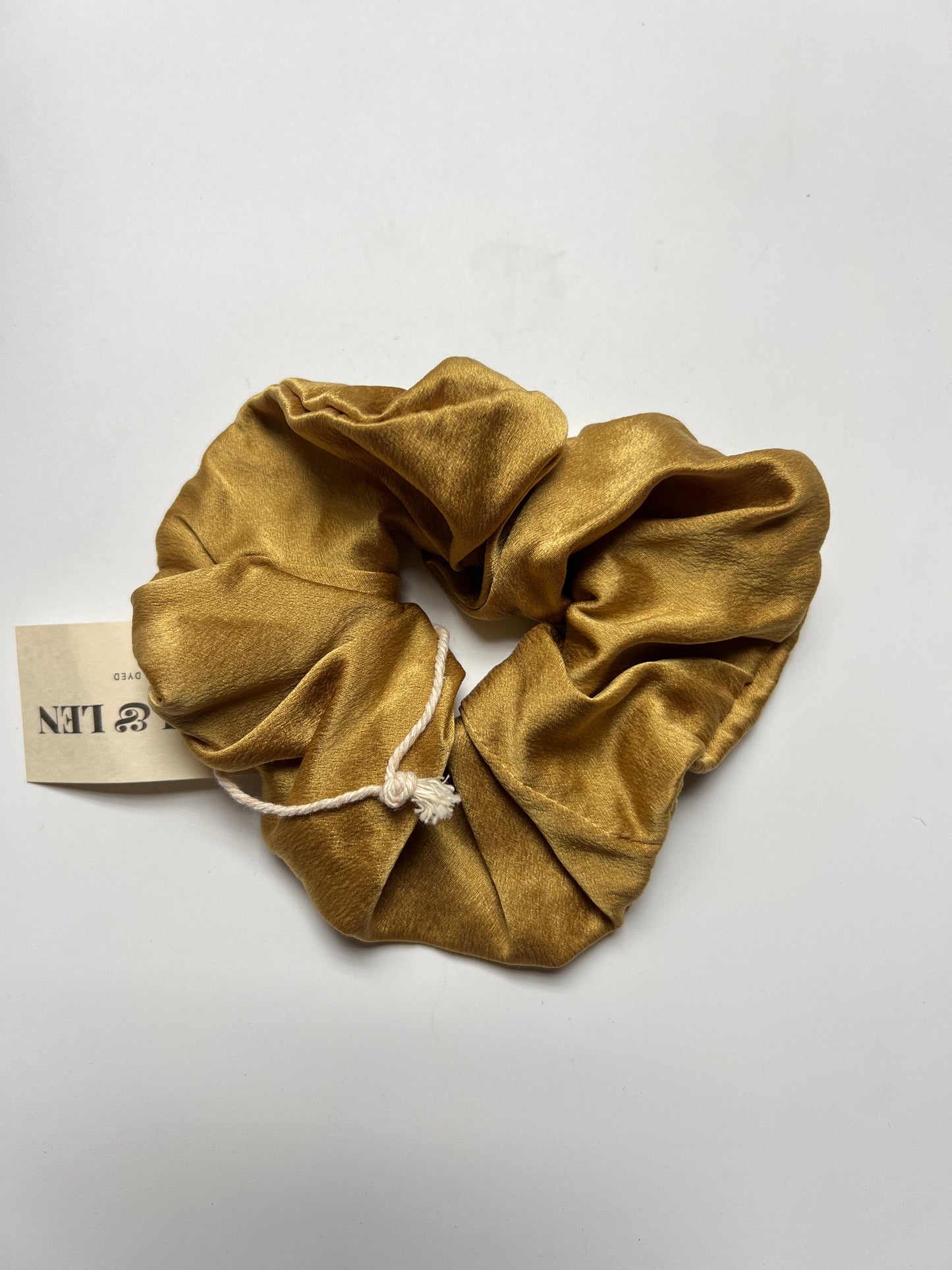 Onion Skins Mulberry Silk Scrunchie