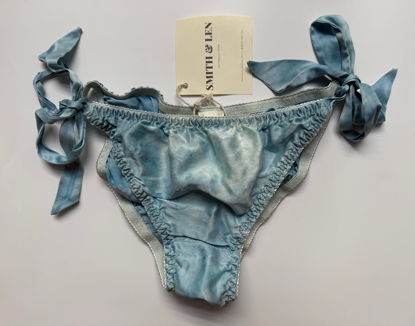 Indigo Silk Panties