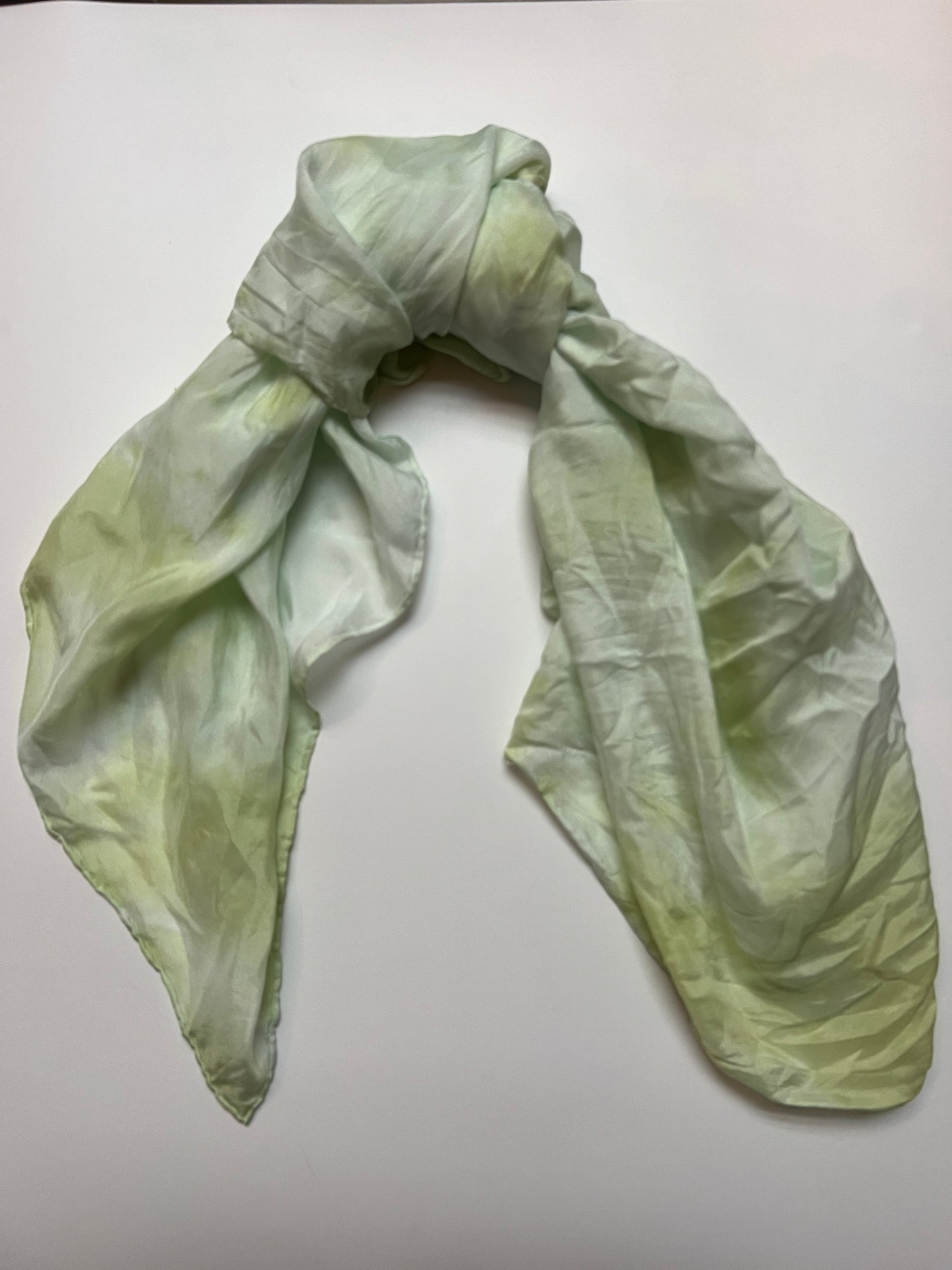 Onion Skins Oversized Silk Scarf