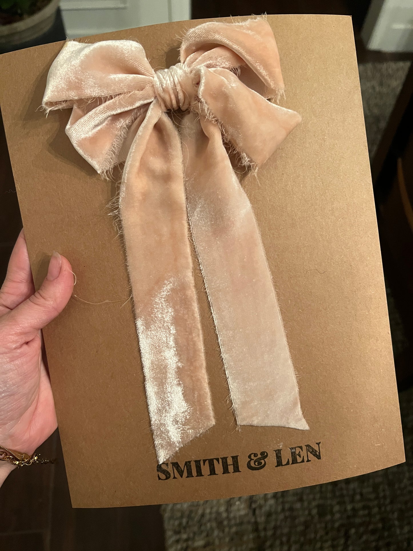 Velvet Double Bow {multiple colors}