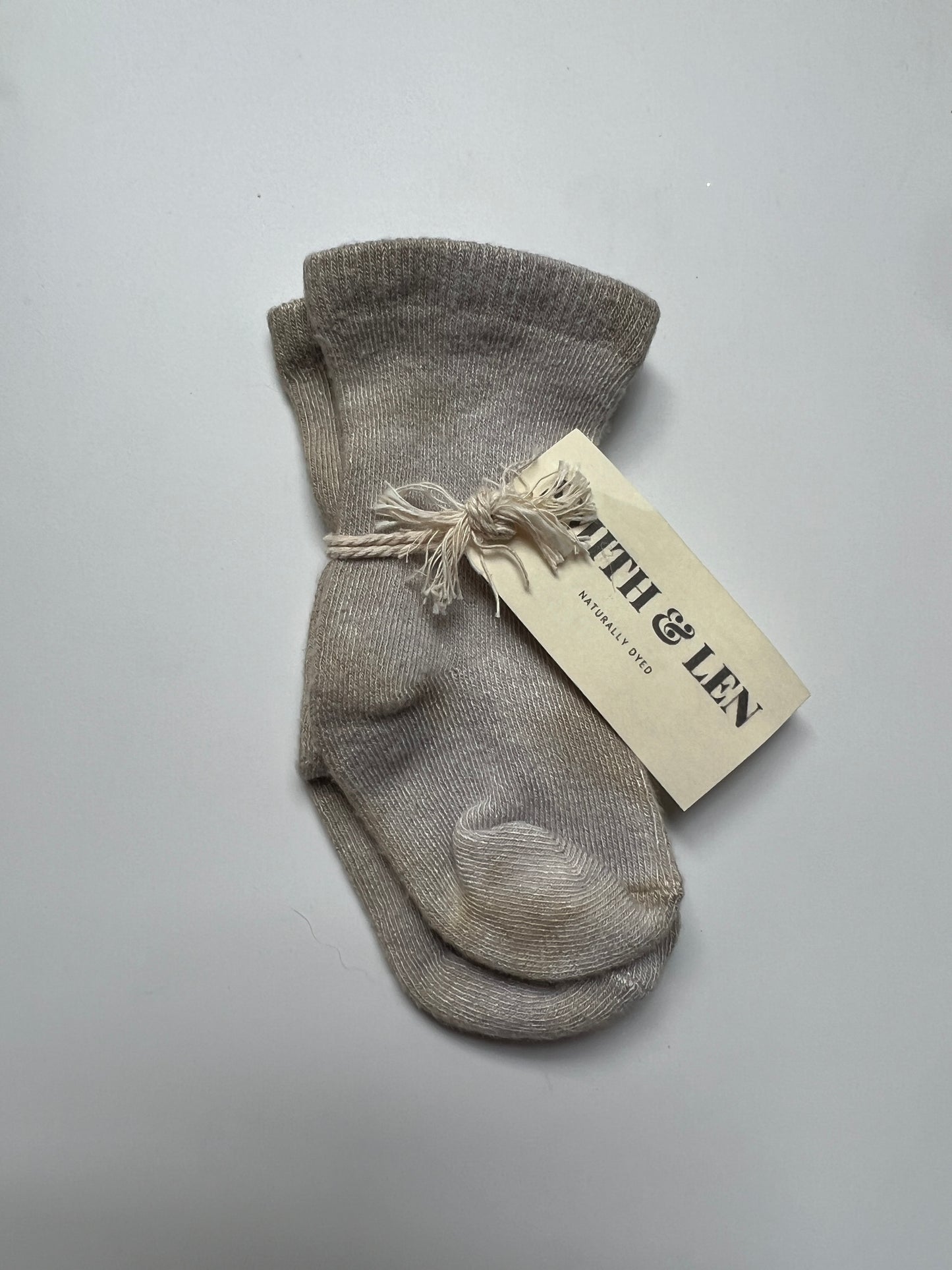 Marigold + Iron Bamboo Baby Socks
