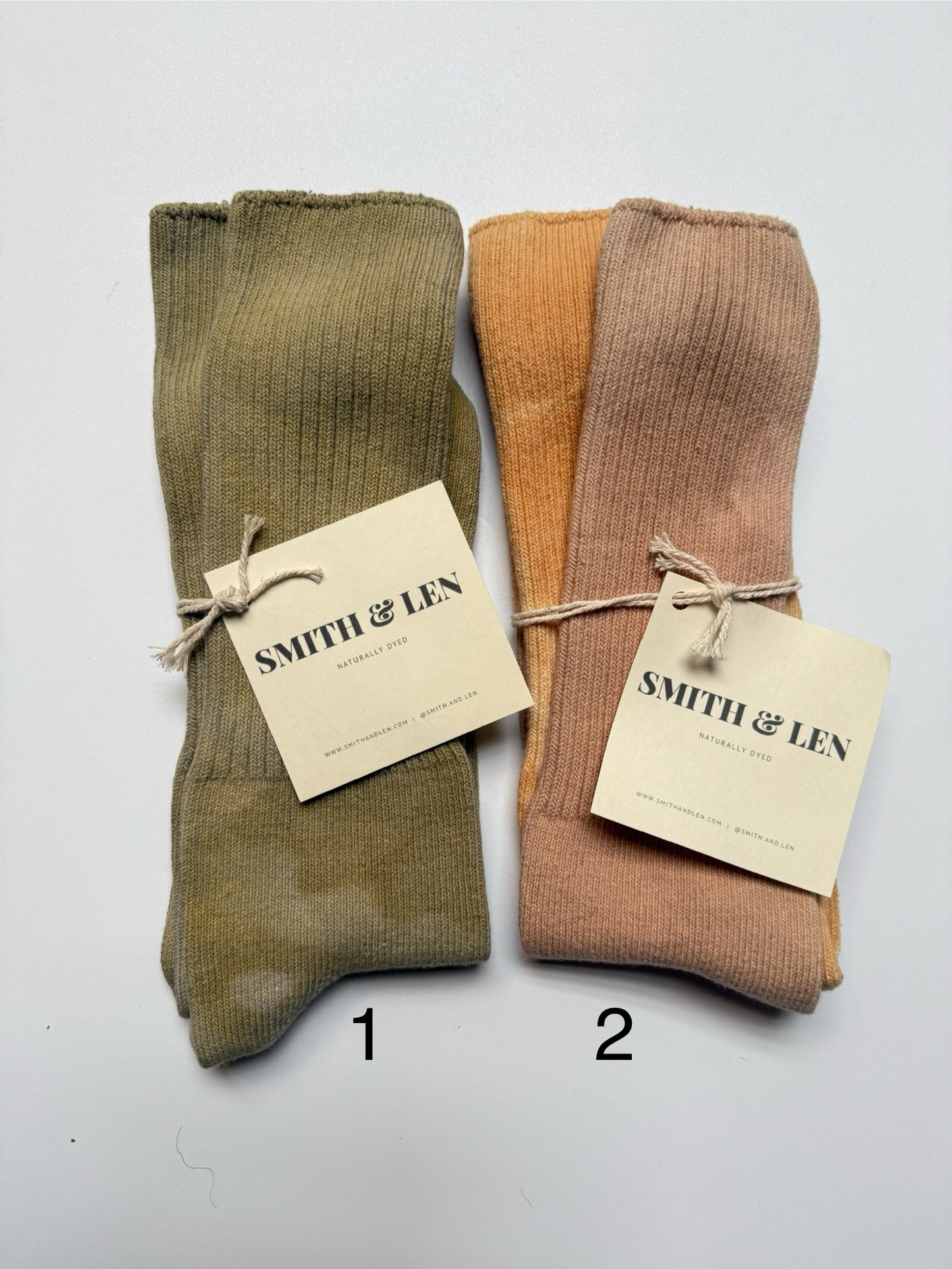 Solid Cotton Socks {7-9}