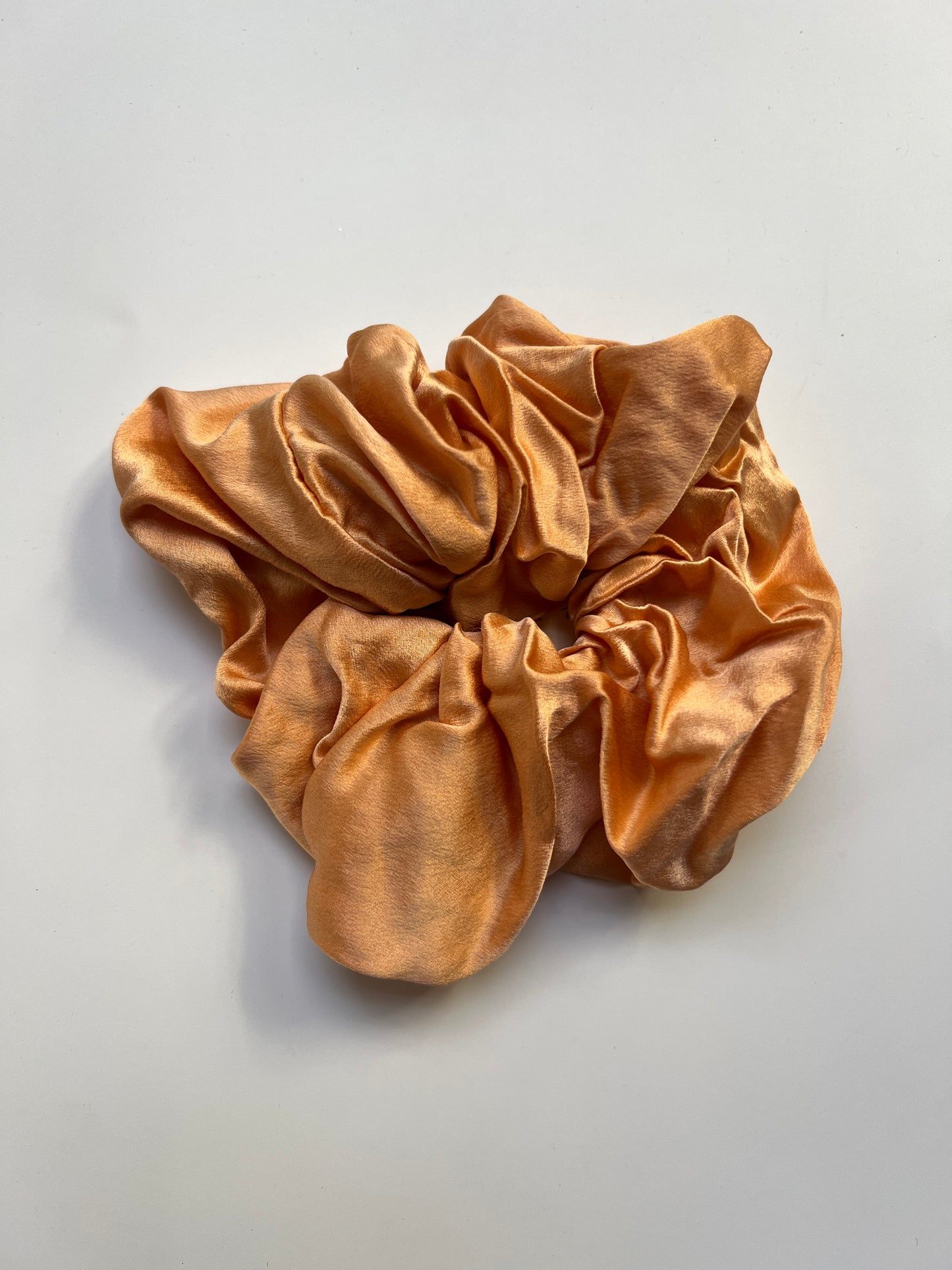 Oversized Coreopsis Mulberry Scrunchie