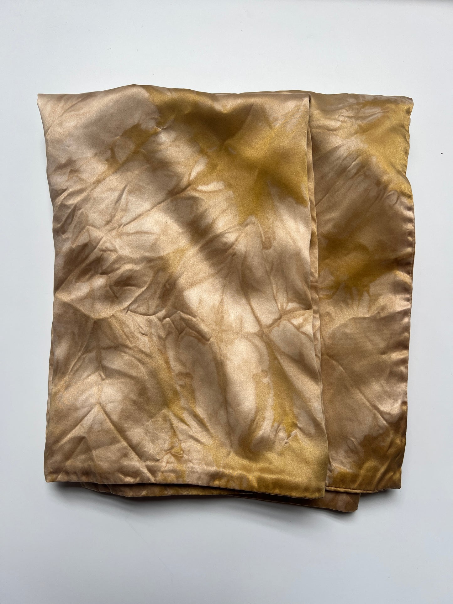 Set of Cutch Dyed Silk Pillowcases III