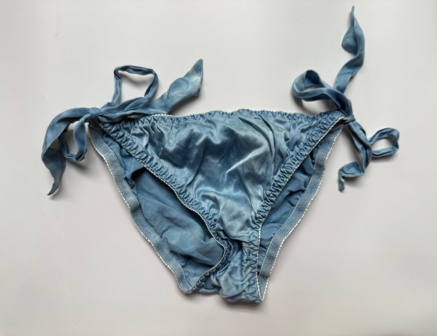 Indigo Silk Panties
