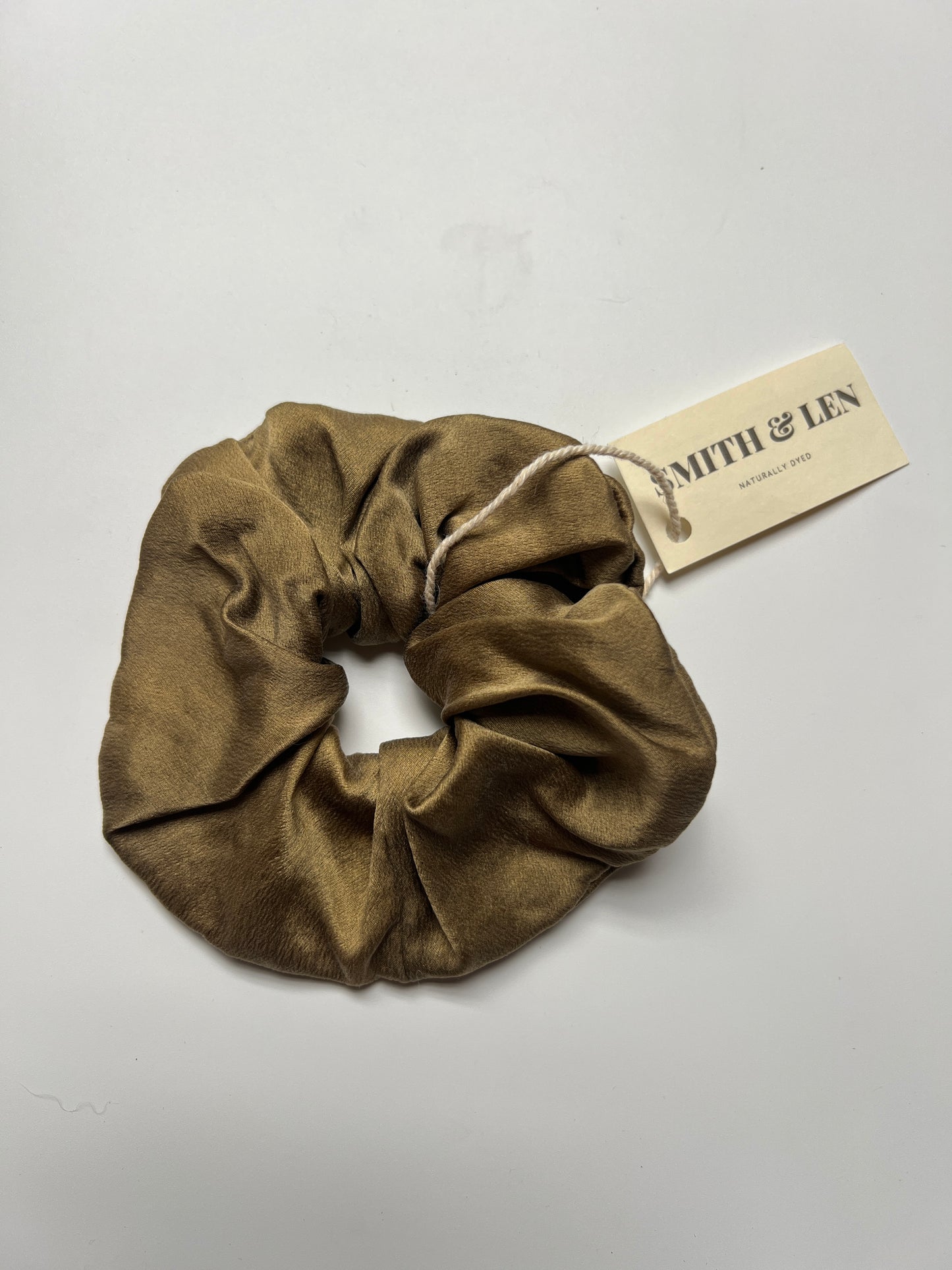 Marigold + Iron Mulberry Silk Scrunchie