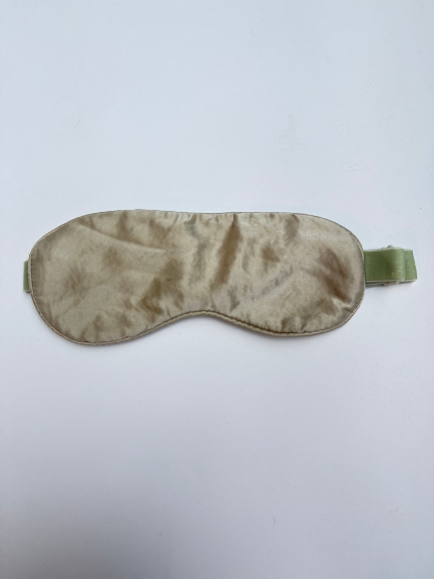 Fresh Indigo+ Iron Mulberry Silk Adjustable Eye Mask