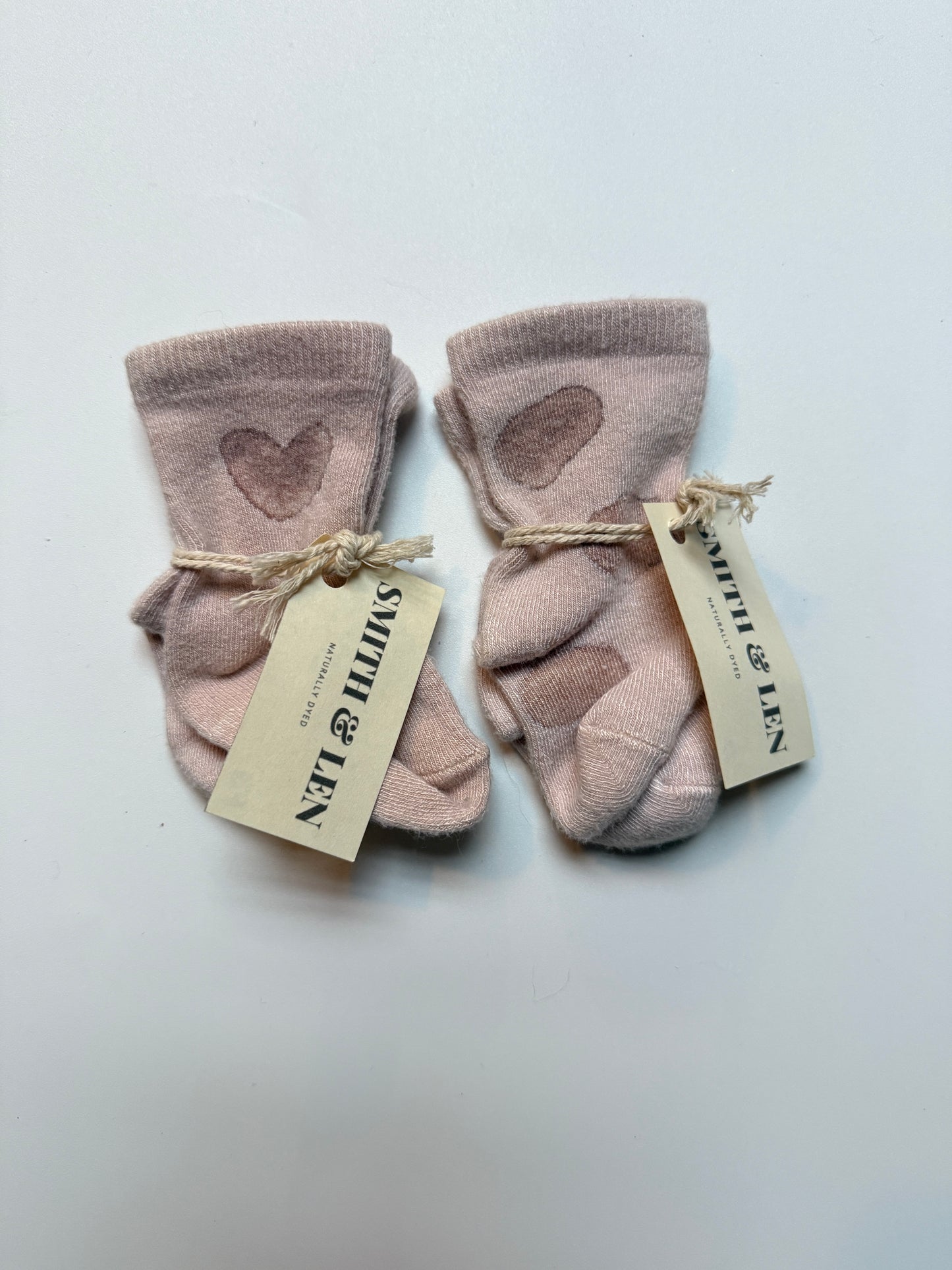 Painted Newborn Baby Bamboo Socks