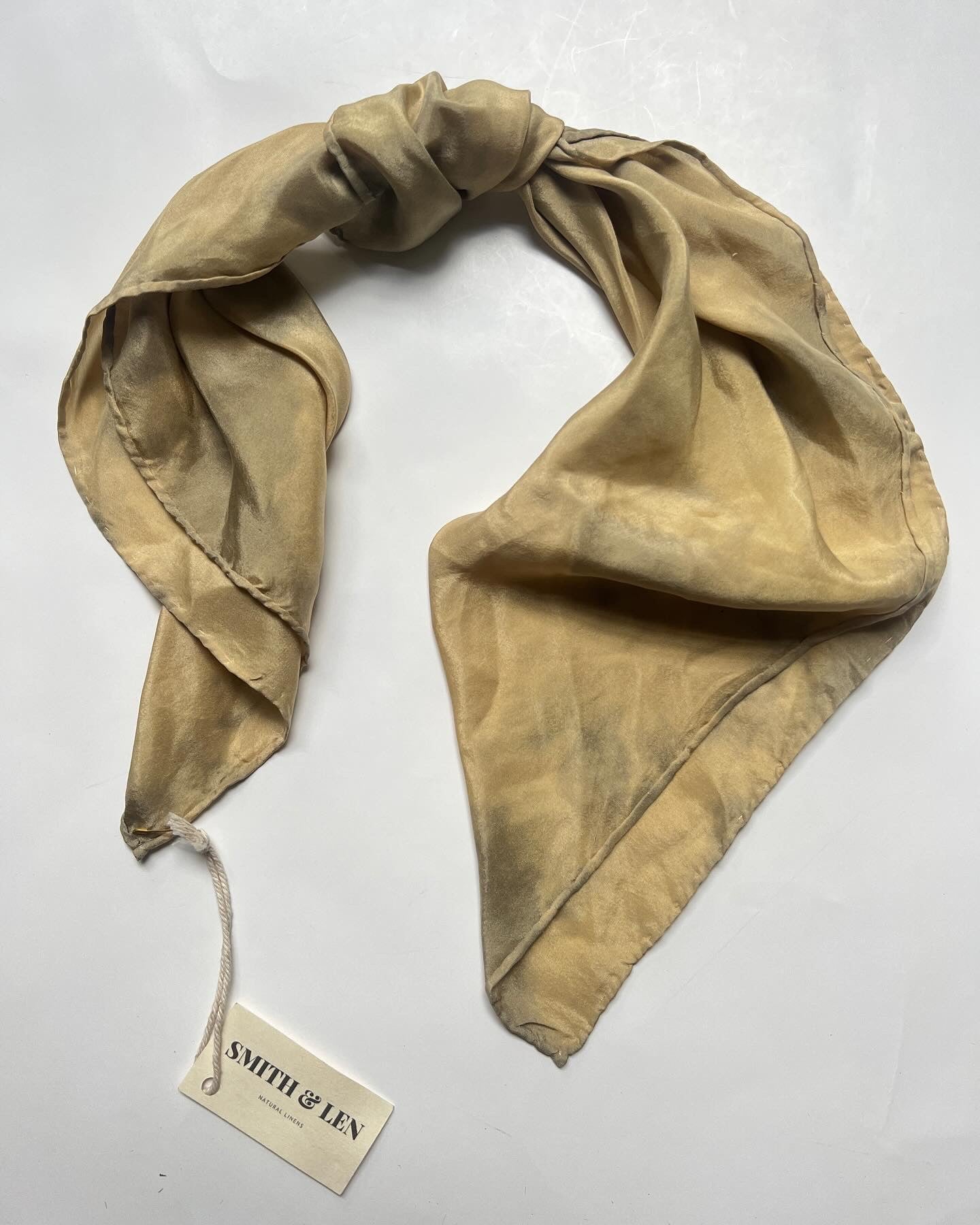 Pomegranate + Iron Silk Scarf