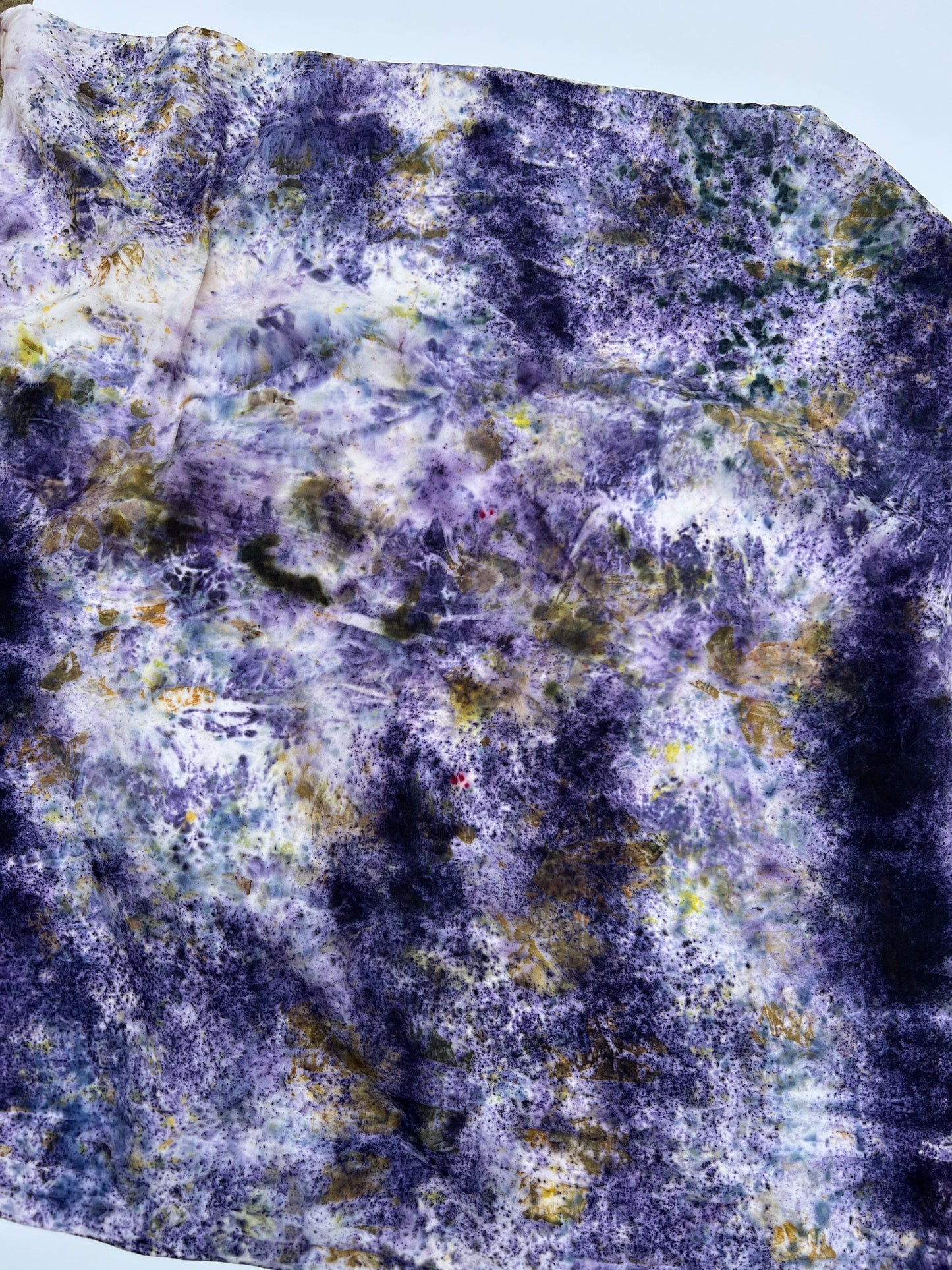 Logwood Confetti Haboti Silk Scarf