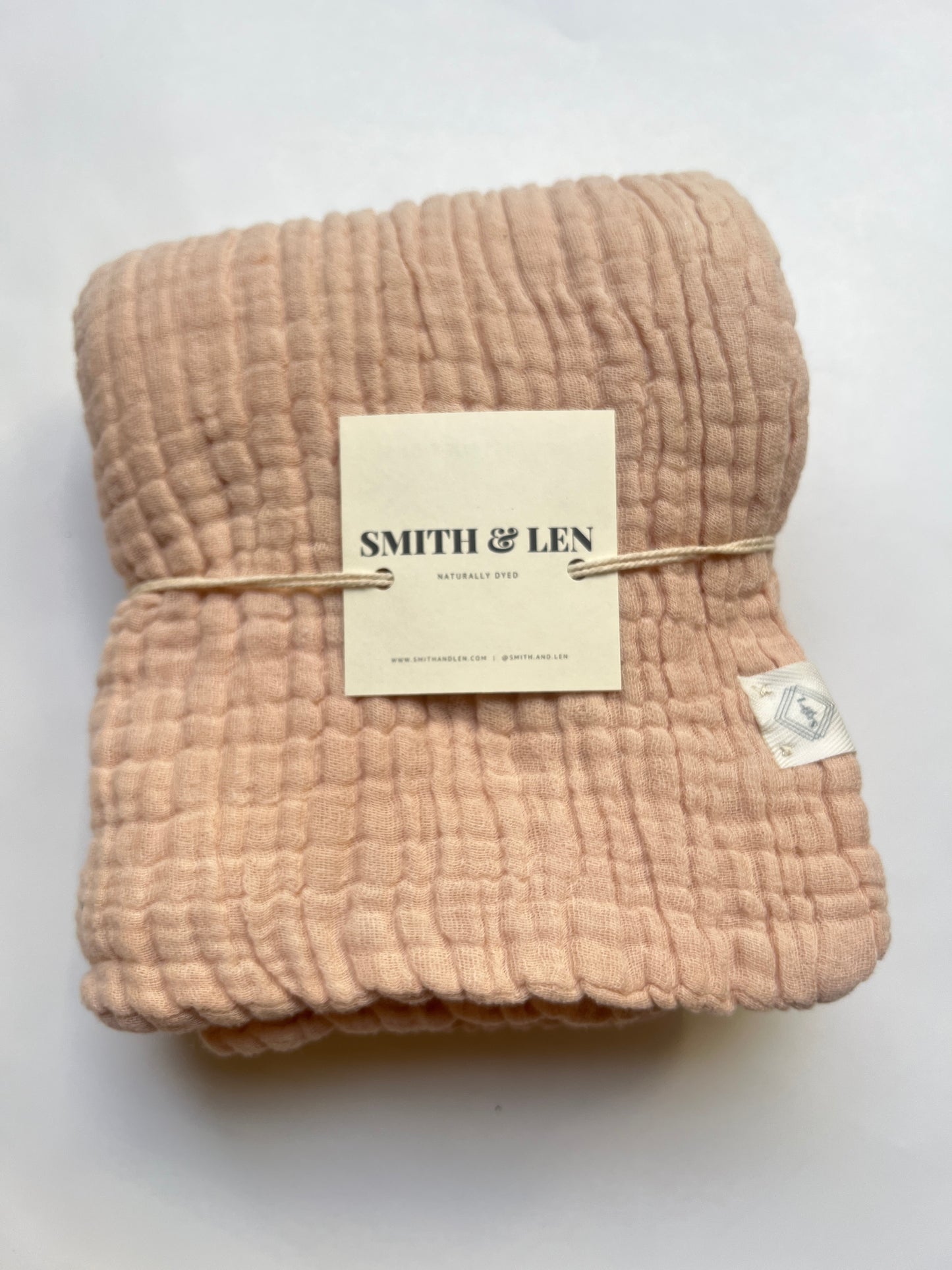 Double Muslin Baby Swaddle {multiple colors}