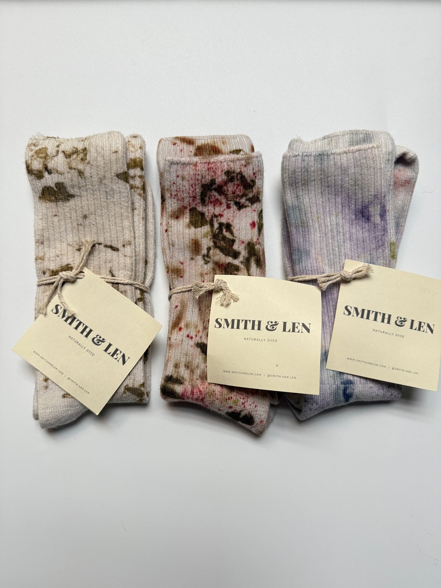 Printed Bamboo Socks {7-9}
