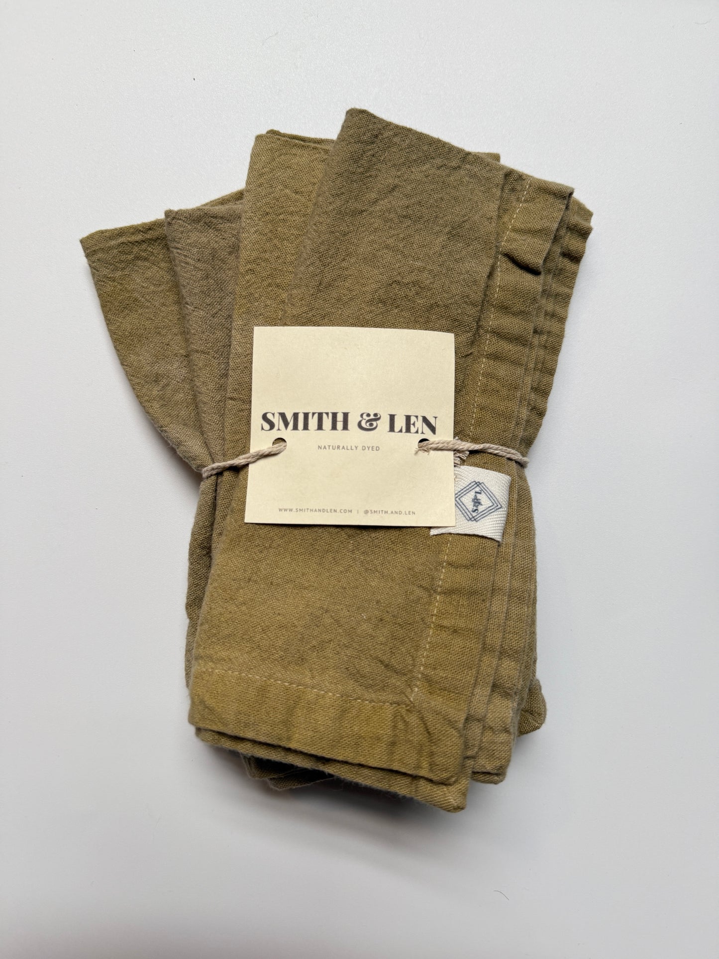 Marigold + Iron Napkin Set {set of four}