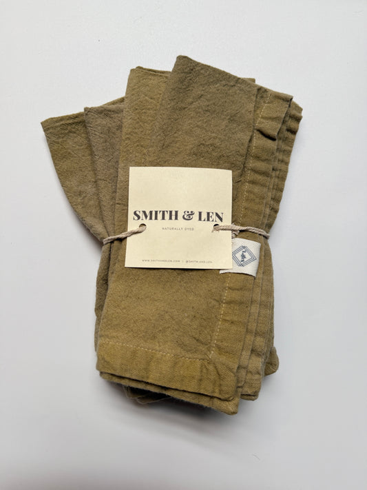 Marigold + Iron Napkin Set {set of four}