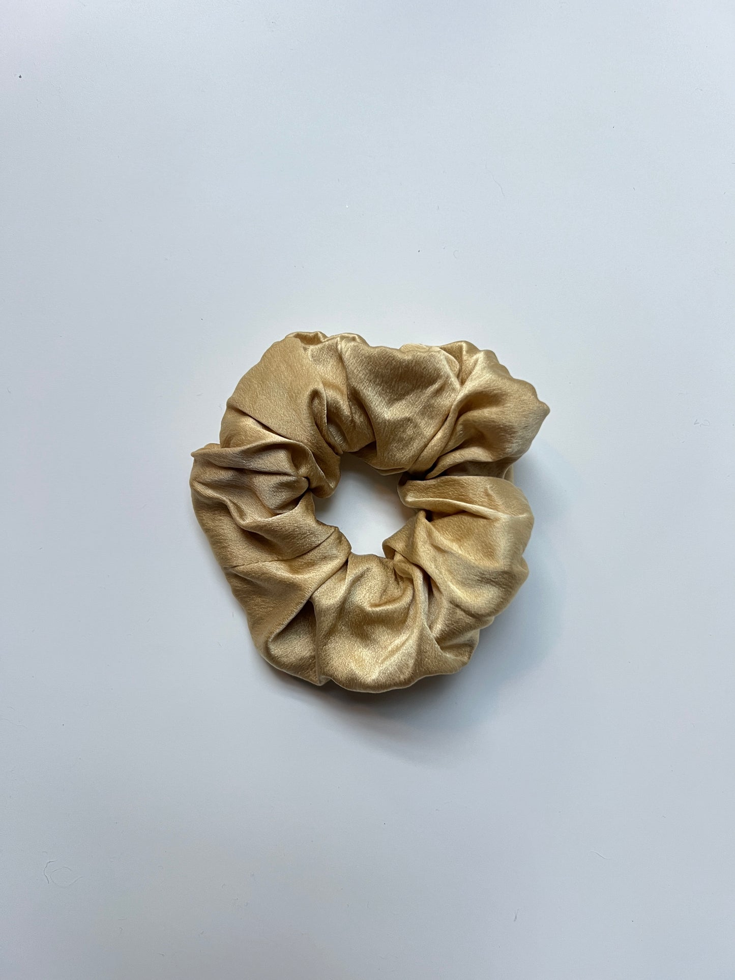 Coffee Mulberry Silk Scrunchie {2 sizes}