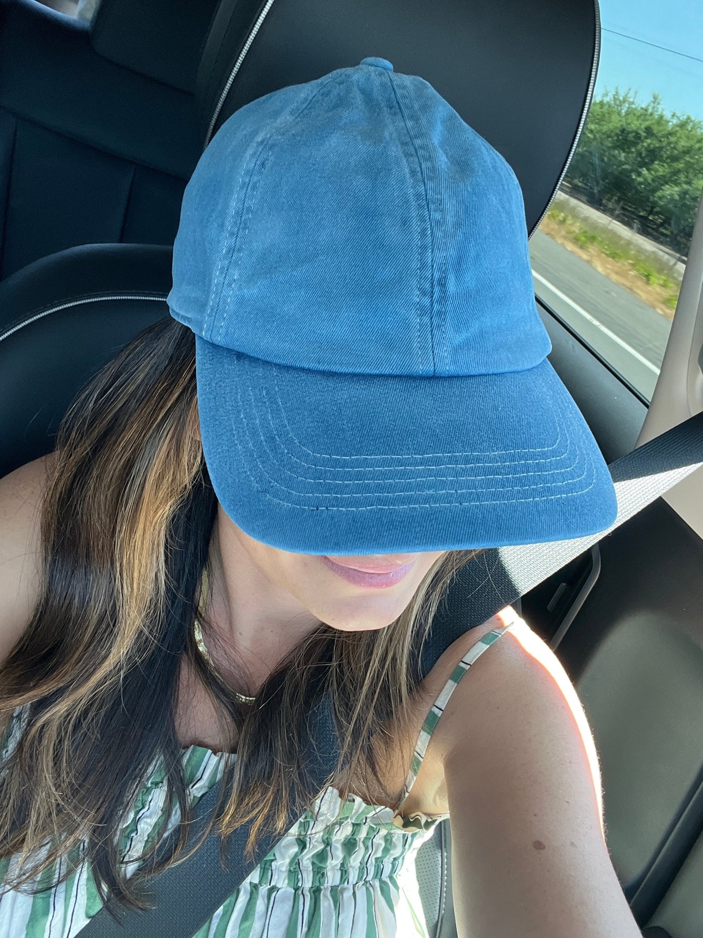 Indigo Organic Cotton Hat II