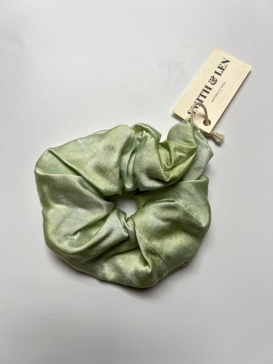 Fresh Indigo Mulberry Silk Scrunchie {2 sizes}