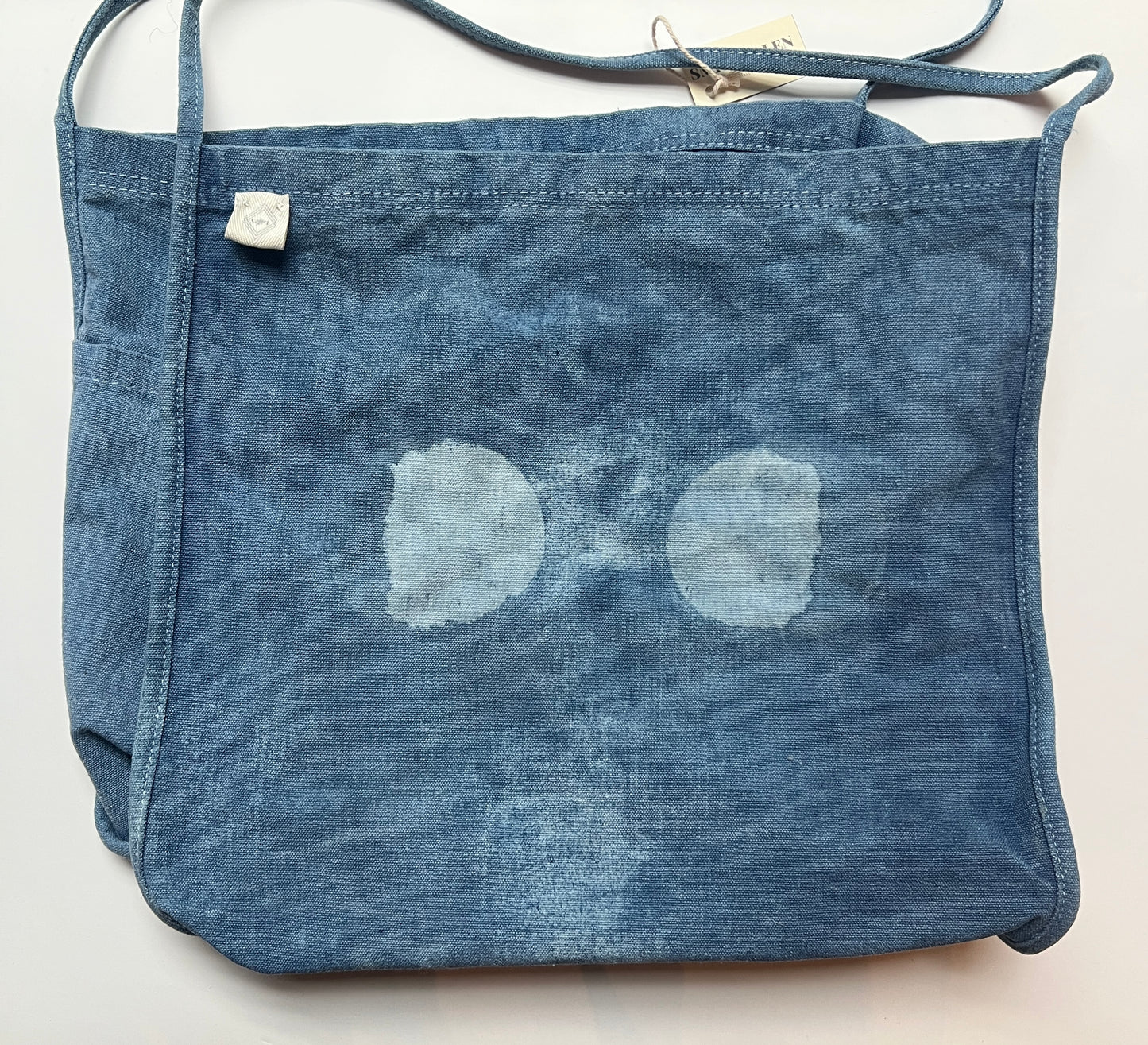 Indigo Canvas Tote Bag