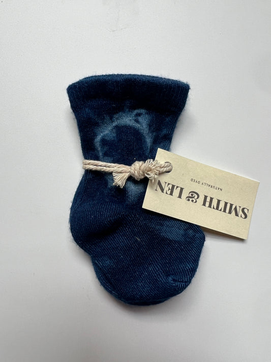 Indigo Bamboo Baby Socks I