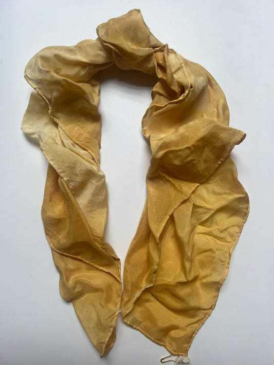 Marigold Silk Scarf