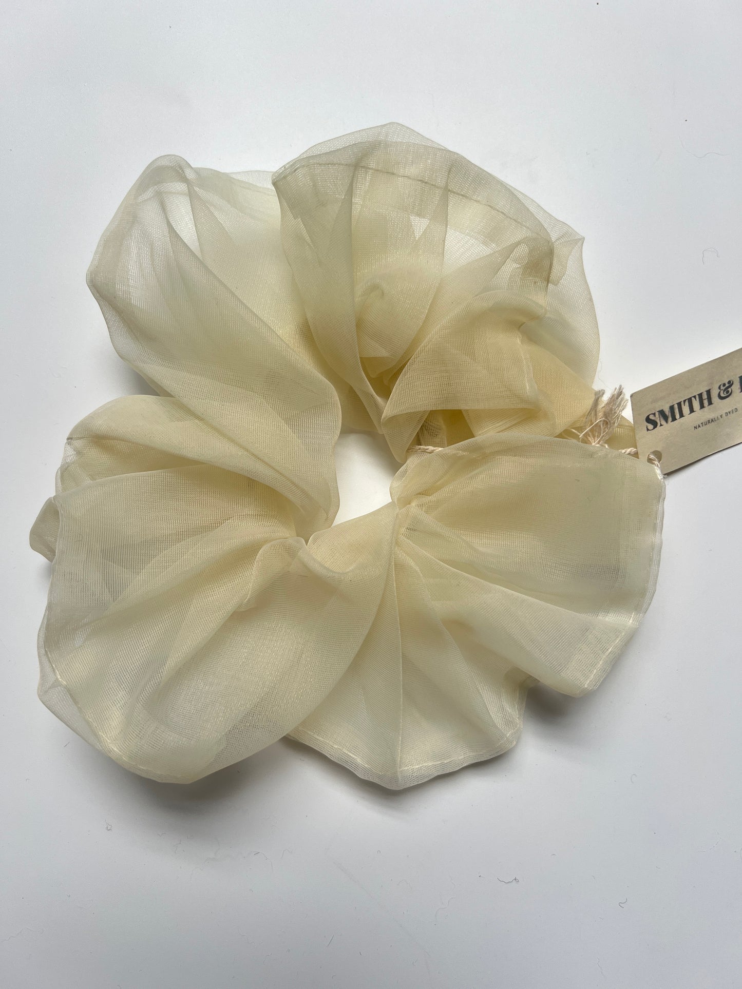 Coreopsis Oversized Organza Scrunchie