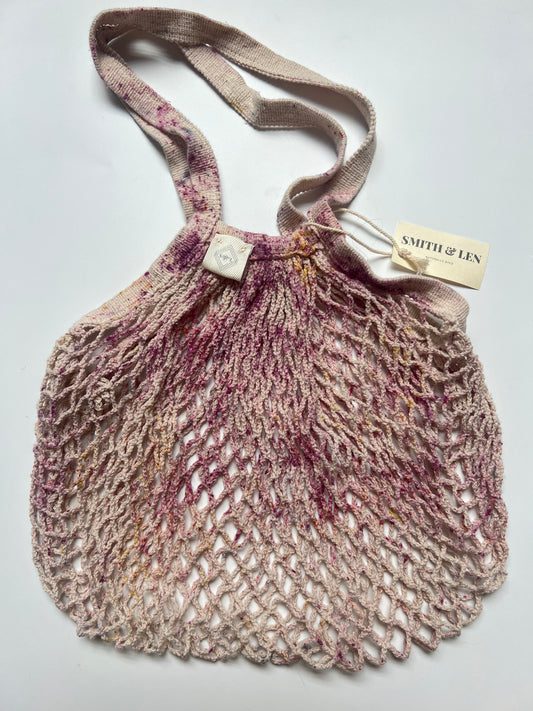 Cochineal + Marigold Market Bag {Long Handle}