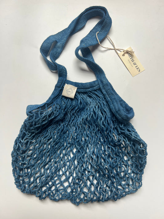 Indigo Market Bag III {Long Handle}