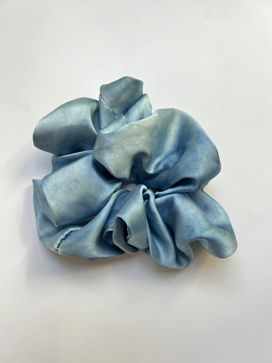 Indigo Oversized Scrunchie