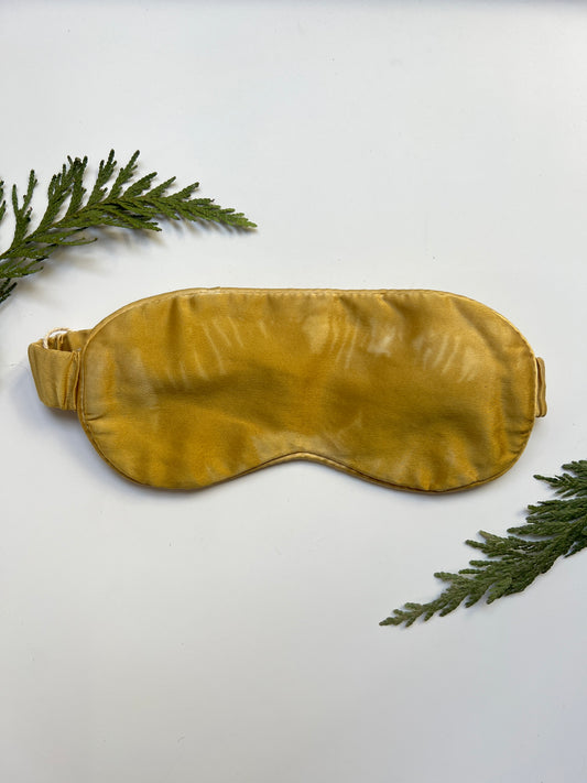 Onion Skins Mulberry Silk Eye Mask II