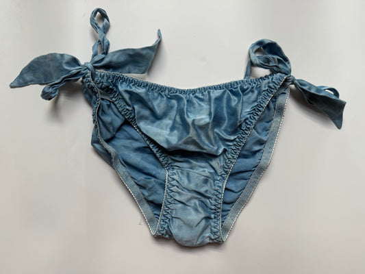 Indigo Silk Panties