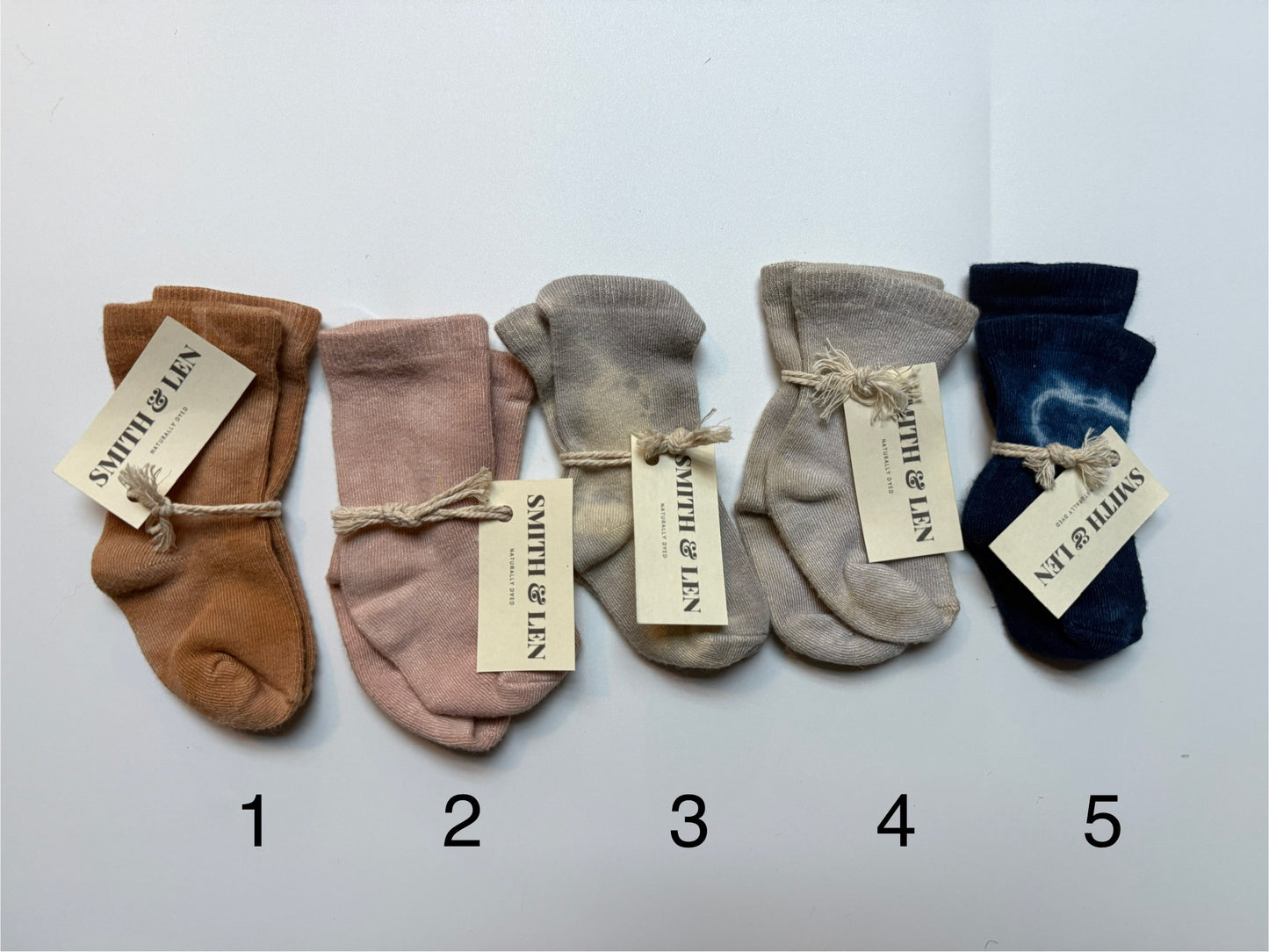Solid Baby Bamboo Socks