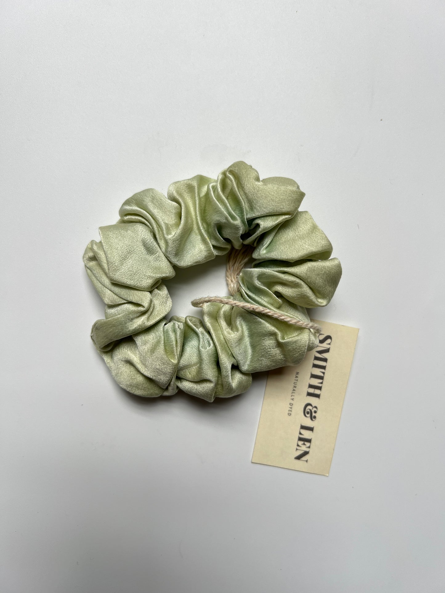 Fresh Indigo Mulberry Silk Scrunchie {2 sizes}