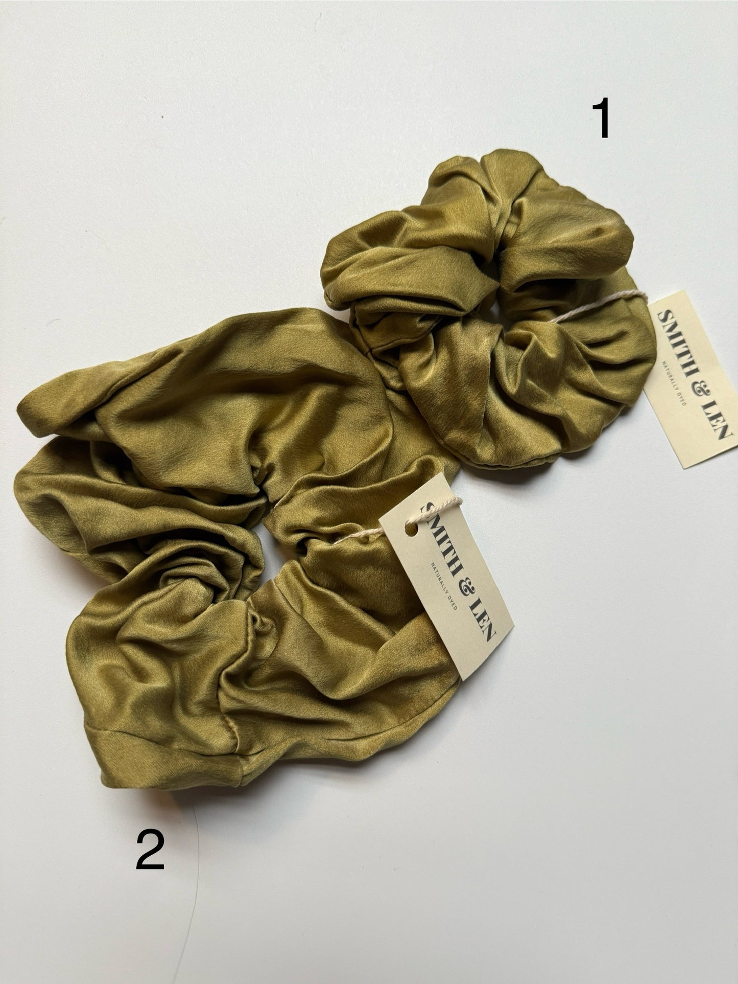 Pomegranate + Iron Mulberry Silk Scrunchie {2 sizes}
