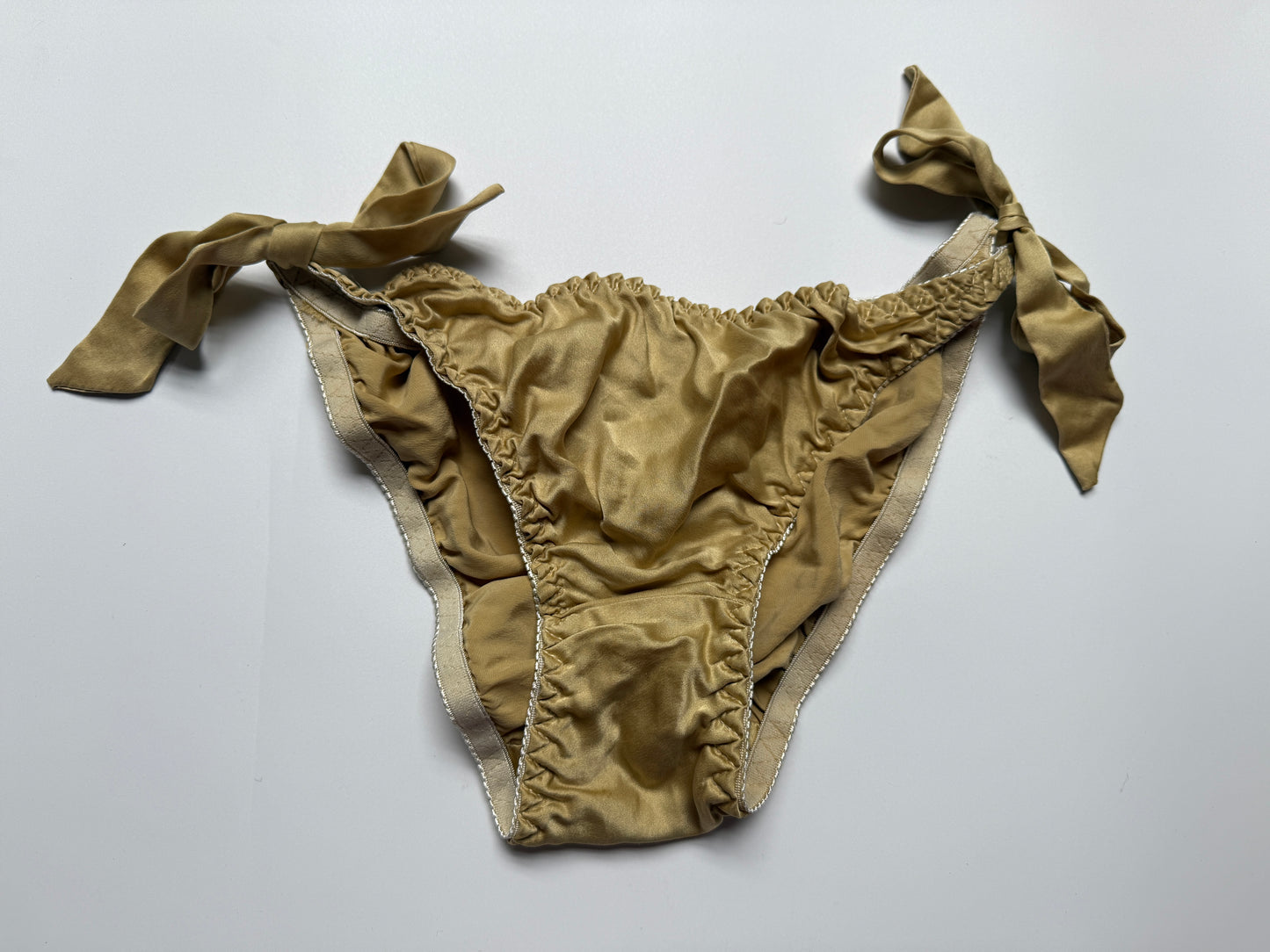 Pomegranate Silk Panties