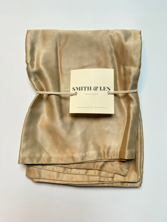 Rosemary Dyed Silk Pillowcase