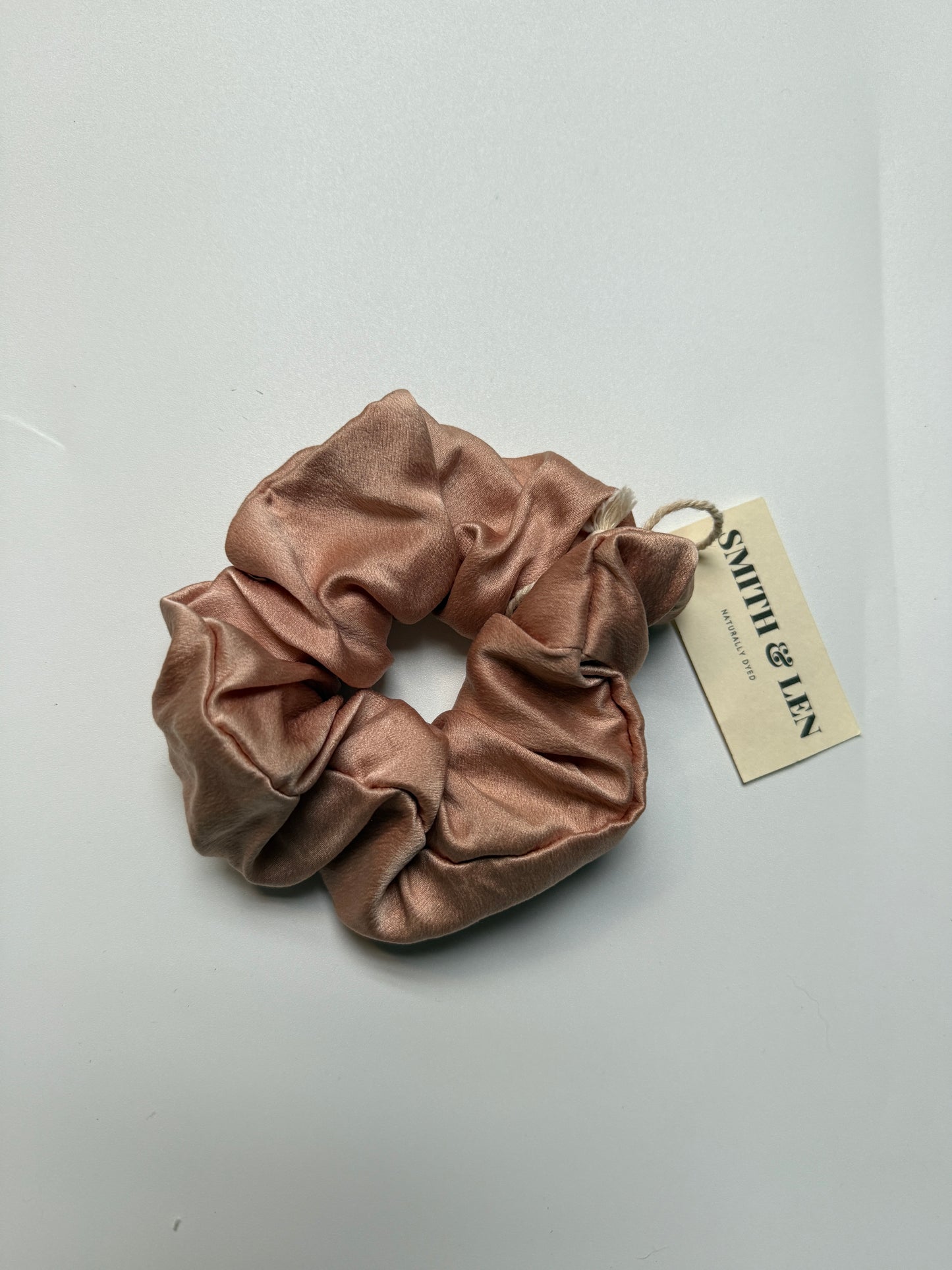 Avocado Mulberry Silk Scrunchie