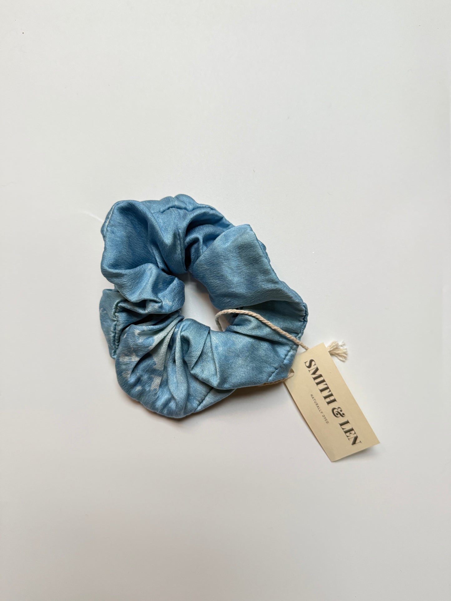 Indigo Mulberry Silk Scrunchie {2 sizes}