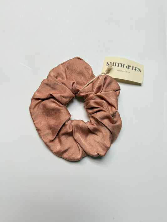 Avocado Mulberry Silk Scrunchie
