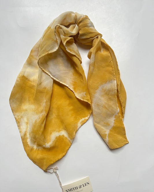 Marigold Silk Scarf