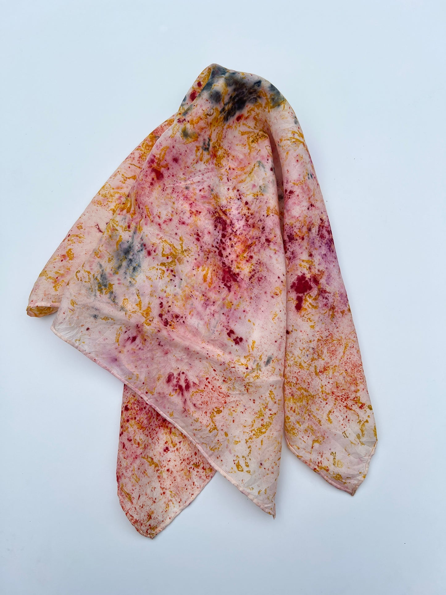 Abstract Confetti Haboti Silk Scarf