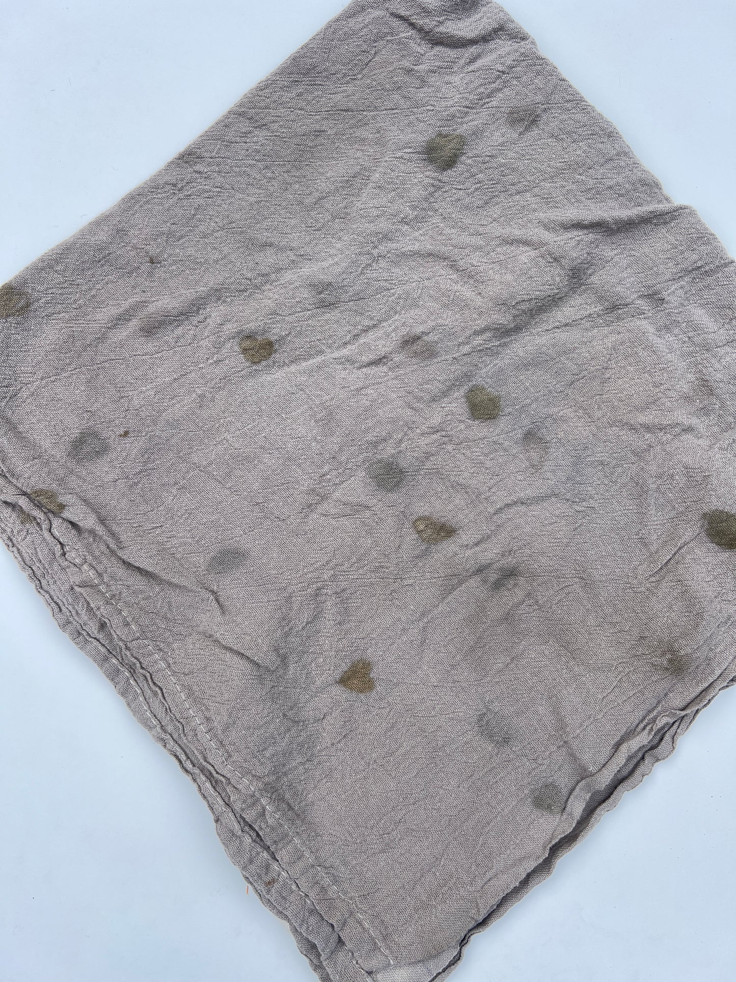 Charcoal Hearts Hand Towel {Sustainable Wrapping}
